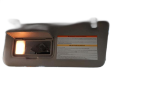 2015-2017 INFINITI QX80 Gray Illuminated Sun Visor - Left (Driver) (Used OEM)