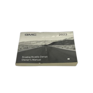 2023 GMC Acadia Owners Manual (Used OEM)