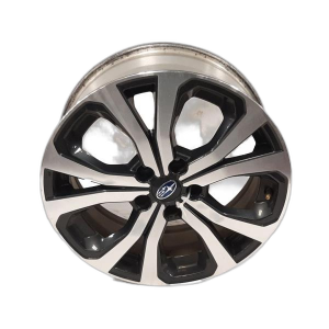 2019-2024 Subaru Forester 18-inch 5 V-Spoke Machined Charcoal Alloy Wheel (Used OEM)