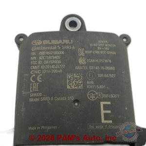 OEM Blind Spot Radar Module for 2019-2020 Subaru FORESTER, Forester - Rear (OEM)