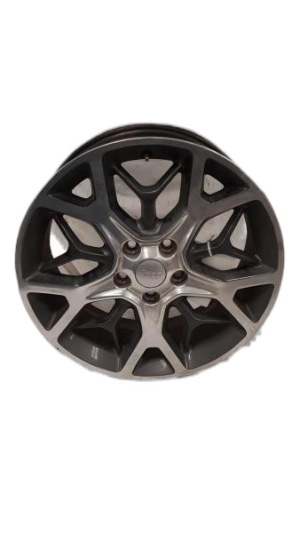 2019-2022 Jeep Grand Cherokee Gray Double Y-Spoke Polished Charcoal Alloy Wheel (Used OEM)