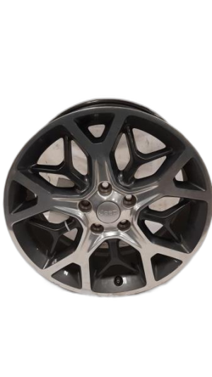 2019-2022 Jeep Grand Cherokee Gray Double Y-Spoke Polished Charcoal Alloy Wheel (Used OEM)