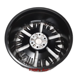 2021-2025 Chevrolet Tahoe Black 22x9 6-Spoke Machined Black Alloy Wheel (New OEM)