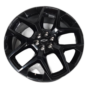 2024-2026 Chevrolet Traverse Black 22-Inch Gloss Black Alloy Wheel (New OEM)