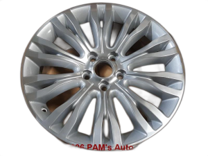 2011-2014 Dodge Avenger Silver 20-Spoke Polished Silver Alloy Wheel (Remanufactured OEM)