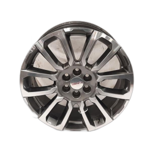 2020-2023 GMC Acadia Silver 20-Inch 6-Lug Smoked Hyper Machined Alloy Wheel (Used OEM)