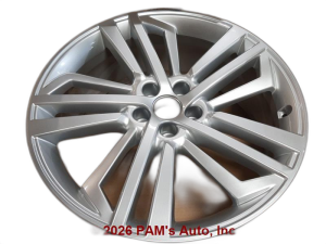 2018-2020 Audi Q5 Silver 20x8 5-Triple Spoke Silver Painted Alloy Wheel (Remanufactured OEM)