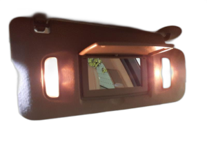 2017-2025 Cadillac XT5 Tan Sun Visor - Right (Passenger) (Used OEM)