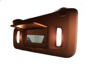 2017-2022 GMC Canyon Gray Sun Visor with Illuminated Vanity Mirror - Left (Driver) (Used OEM)