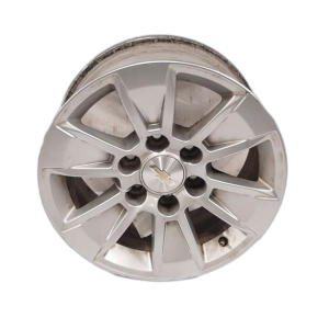 2021-2022 Chevrolet Suburban Silver 17x8 Silver Painted Alloy Wheel (Used OEM)