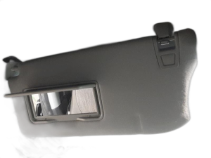 2021-2025 Ford F-150 Gray Sun Visor with Mirror - Left (Driver) (Used OEM)