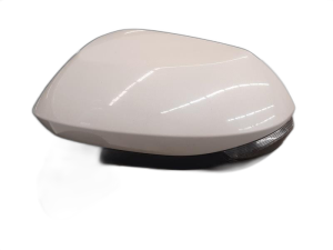 2019-2025 Toyota Corolla White Power Heated Signal Door/Side View Mirror - Left (Driver) (Used OEM)
