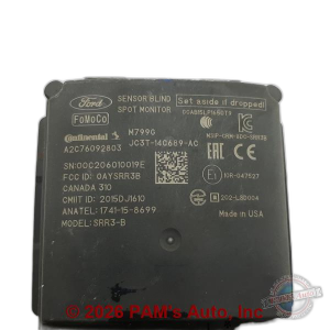 2019-2023 Ford Transit Connect Blind Spot Radar Control Module (Used OEM)