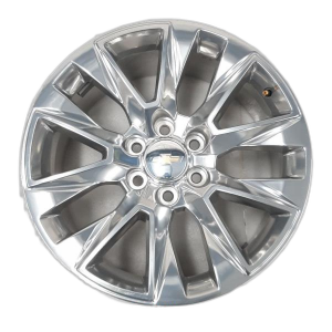 2021-2025 Chevrolet Suburban 20x9 10-Spoke Polished Alloy Wheel (Remanufactured OEM)