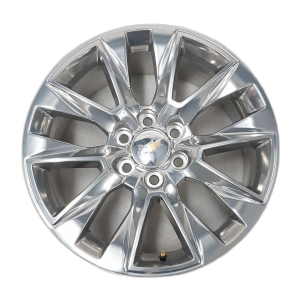 2021-2025 Chevrolet Suburban 20x9 10-Spoke Polished Alloy Wheel (New OEM)