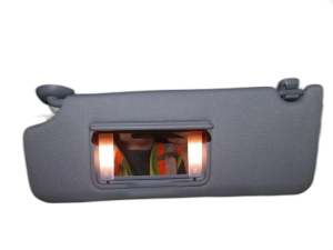 2016-2022 Honda Pilot Gray Illuminated Sun Visor - Left (Driver) (Used OEM)