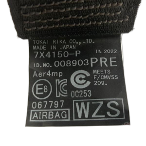 2019-2025 Toyota RAV4 Seat Belt Assembly with Pretensioner - Front (Used OEM)