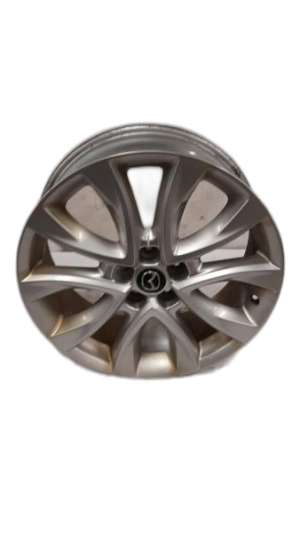 2013-2016 Mazda CX-5 19x8 10-Spoke Painted Silver Alloy Wheel (Used OEM)