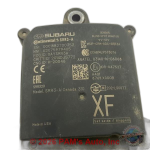 2018-2020 Subaru Crosstrek Rear Wave Radar Sensor (Used OEM)
