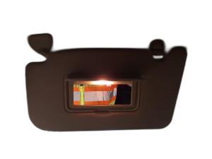 2018-2020 Nissan Rogue Gray Sunroof Type Sun Visor with Illuminated Vanity Mirror - Left (Driver) (Used OEM)