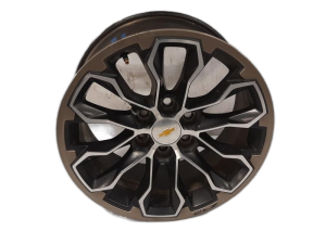 2017-2022 GMC Canyon Silver 17x8 6 Y-Spoke Machined Charcoal Alloy Wheel (Used OEM)