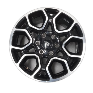 2021-2025 Ford F-150 Black Machined Black Alloy Wheel (Remanufactured OEM)