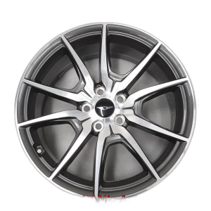 2020-2025 Genesis G70 Black 19x8.5 10-Spoke Machined Gray Alloy Rear Wheel (New OEM)