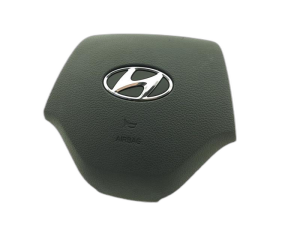 2016-2021 Hyundai Tucson Black Steering Wheel Air Bag - Left (Driver) (Used OEM)