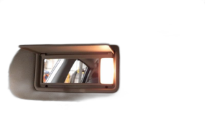 2019-2024 Nissan Murano Gray Illuminated Sun Visor with Sunroof - Left (Driver) (Used OEM)