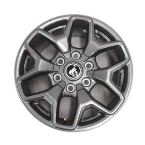 2021-2026 Ford Bronco Gray 17x8 Painted Gray Alloy Wheel (New OEM)