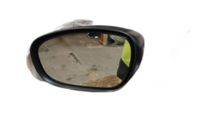 2005-2010 Chrysler 300 Black Power Door/Side View Mirror - Left (Driver) (Used OEM)