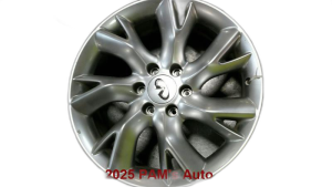 2011-2013 INFINITI QX56 20x8 7-Spoke Smoked Hyper Painted Alloy Wheel (Used OEM)