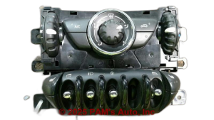2011-2012 Mini Cooper Countryman Manual Temperature Control Assembly (Used OEM)