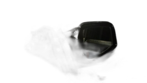 2011-2012 BMW 740i Blue Power Door/Side View Mirror - Left (Driver) (Used OEM)