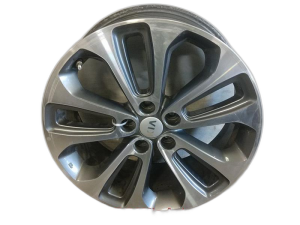 2014-2015 Kia Sorento Black 19-Inch Machined Charcoal Alloy Wheel (Remanufactured OEM)