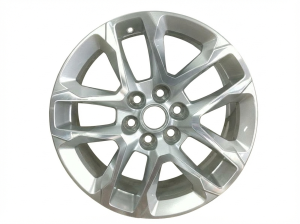 2018-2023 Chevrolet Traverse Silver 10-Spoke Machined Silver Alloy Wheel (Used OEM)