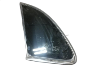 2013-2017 Mitsubishi RVR Chrome Quarter Glass with Chrome Molding - Left (Driver) (Used OEM)
