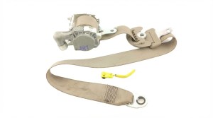 2006-2010 Toyota Sienna Tan Seat Belt Assembly with Pretensioner - Front, Left (Driver) (Used OEM)