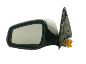 2014-2015 BMW 550i GT White Power Heated Auto-Dimming Power-Folding Door/Side View Mirror - Left (Driver) (Used OEM)