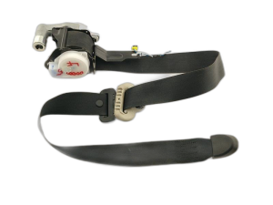 2010-2015 Mazda CX-9 Black Seat Belt Assembly - Front, Left (Driver) (Used OEM)