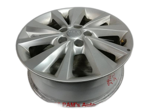 2015-2018 Kia Sedona 17x6.5 10-Spoke Silver Painted Alloy Wheel (Used OEM)