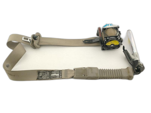 2015-2017 Kia Sedona Gray Seat Belt Assembly with Pretensioner - Front (Used OEM)