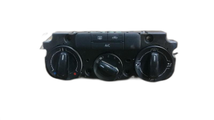 2015-2017 Volkswagen GTI Black Single-Zone Manual Temperature Control (Used OEM)