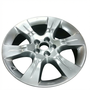 2011-2020 Toyota Sienna Black 19x7 6-Spoke Hyper Silver Alloy Wheel (Remanufactured OEM)