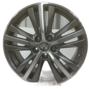 2013 INFINITI JX35 18x7.5 Machined Charcoal Alloy Wheel (Used OEM)