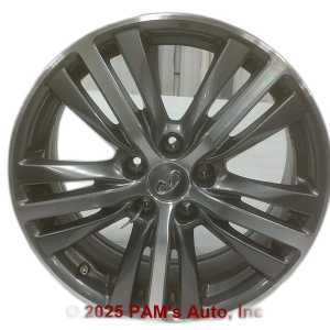 2013 INFINITI JX35 18x7.5 Machined Charcoal Alloy Wheel (Used OEM)