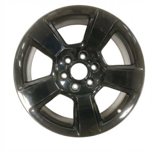 2018-2020 GMC Yukon XL Black 5-Spoke Gloss Black Alloy Wheel (Remanufactured OEM)