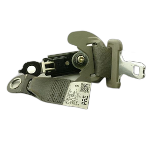 2009-2012 Toyota RAV4 Tan Seat Belt Assembly with Pretensioner - Front, Right (Passenger) (Used OEM)