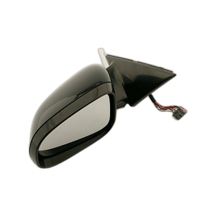 2010-2015 Jaguar XF Black Power Door/Side View Mirror - Left (Driver) (Used OEM)