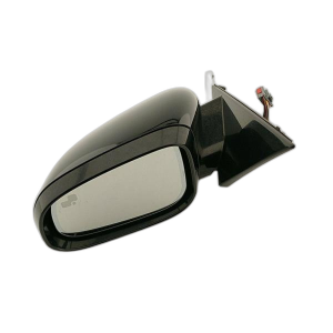 2010-2015 Jaguar XF Black Power Blind Spot Door/Side View Mirror - Left (Driver) (Used OEM)